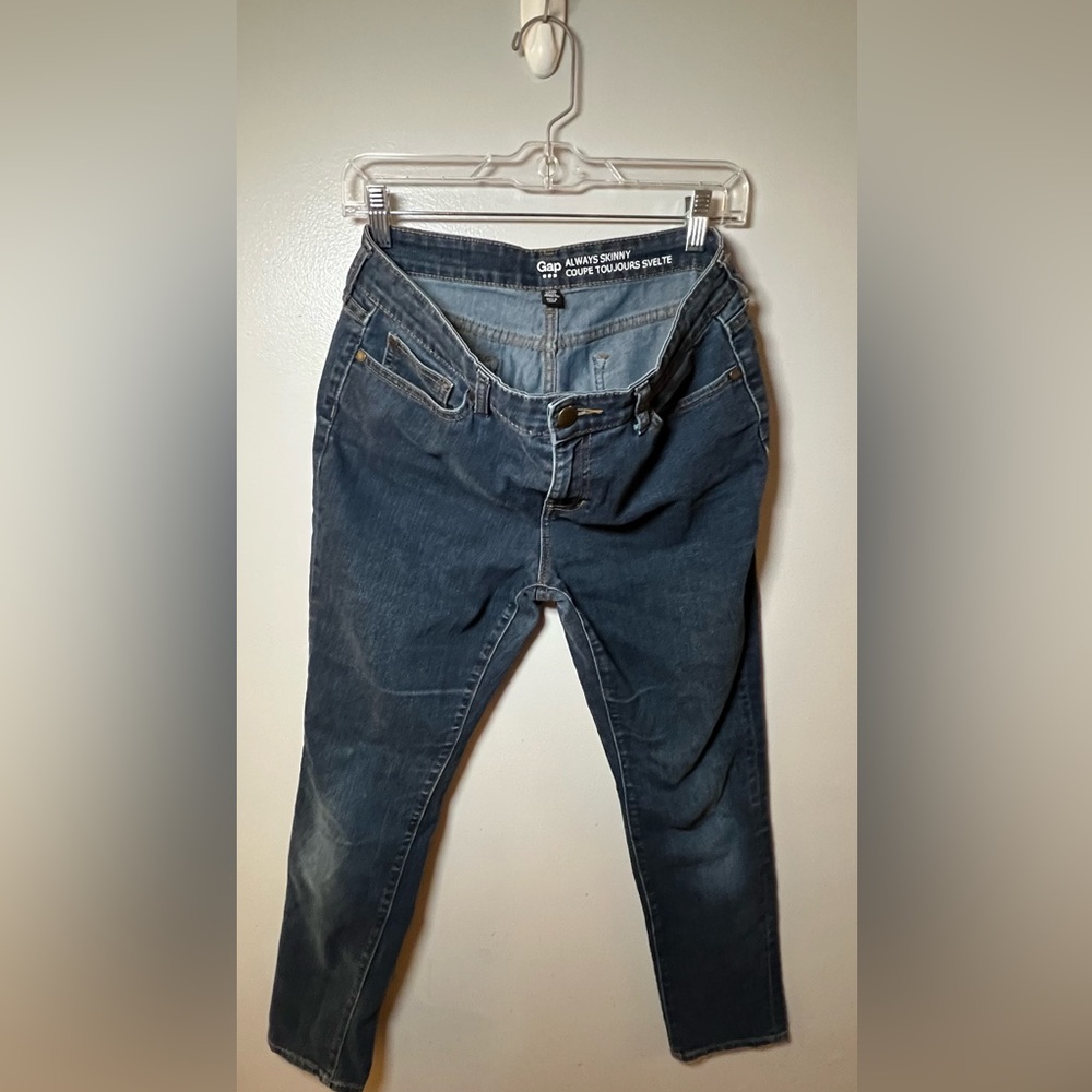 Gap Dark Blue Skinny Jeans